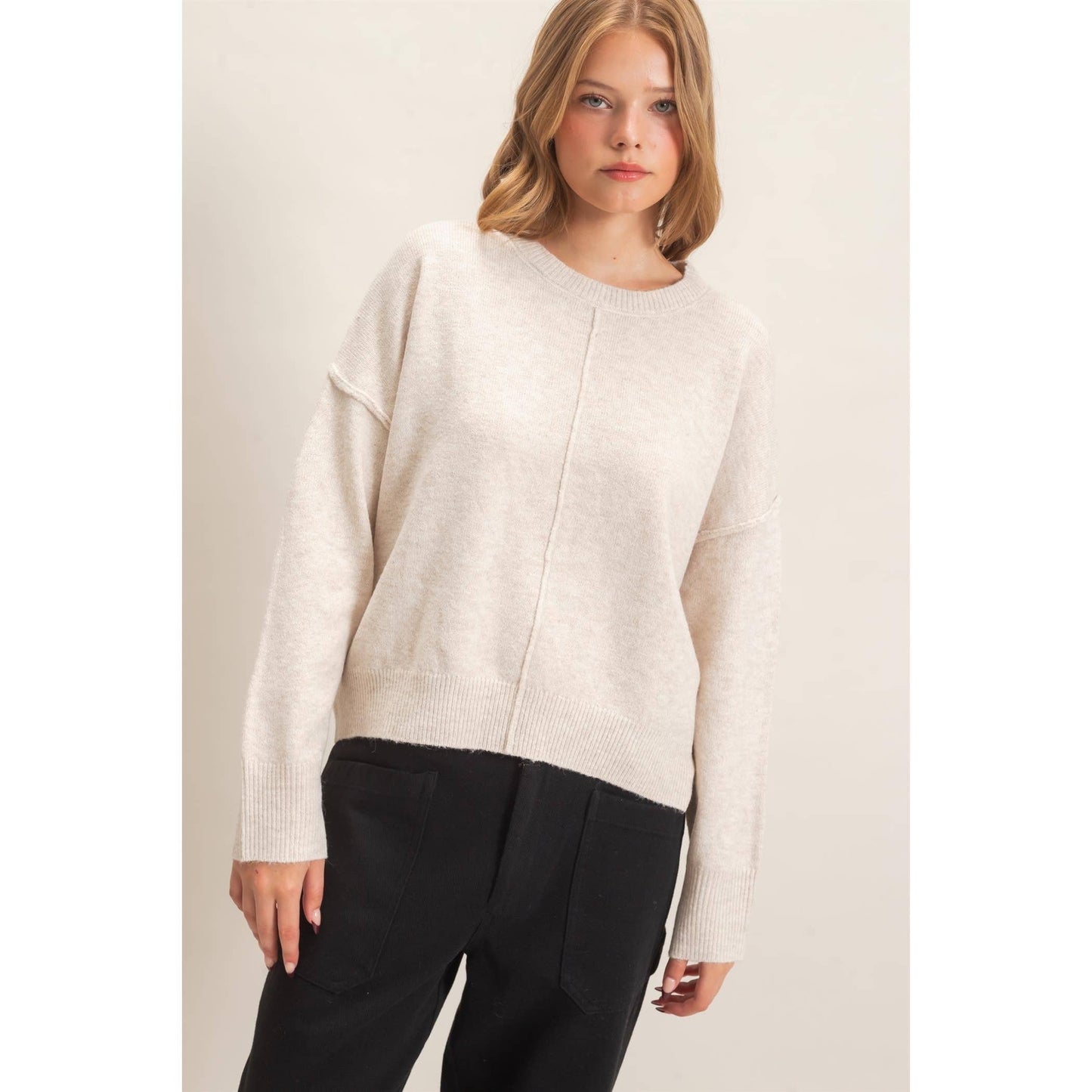 Easy Day Crew Neck Sweater
