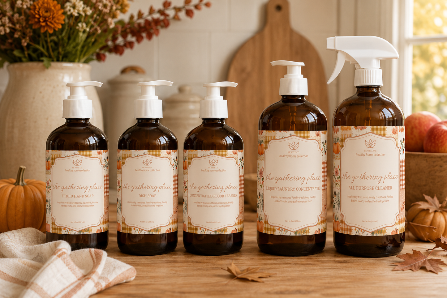 The Gathering Place- Healthy Home Collection: Liquid Laundry Concentrate 16oz