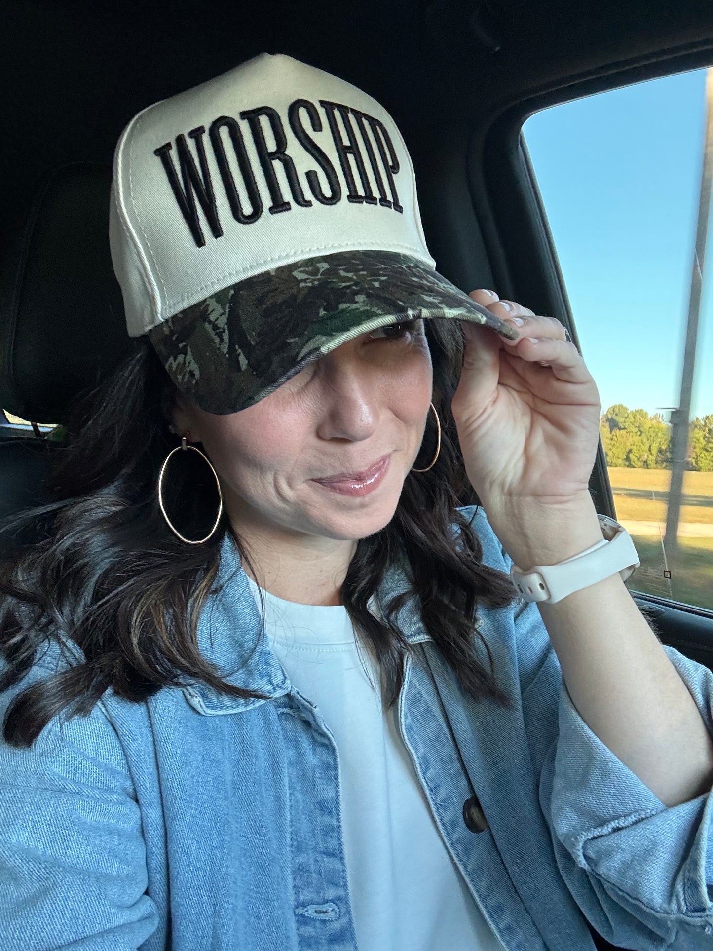 Camo WORSHIP Hat