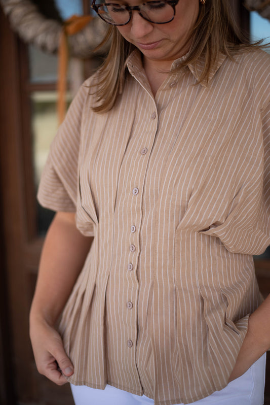 The Refined Pleat Shirt