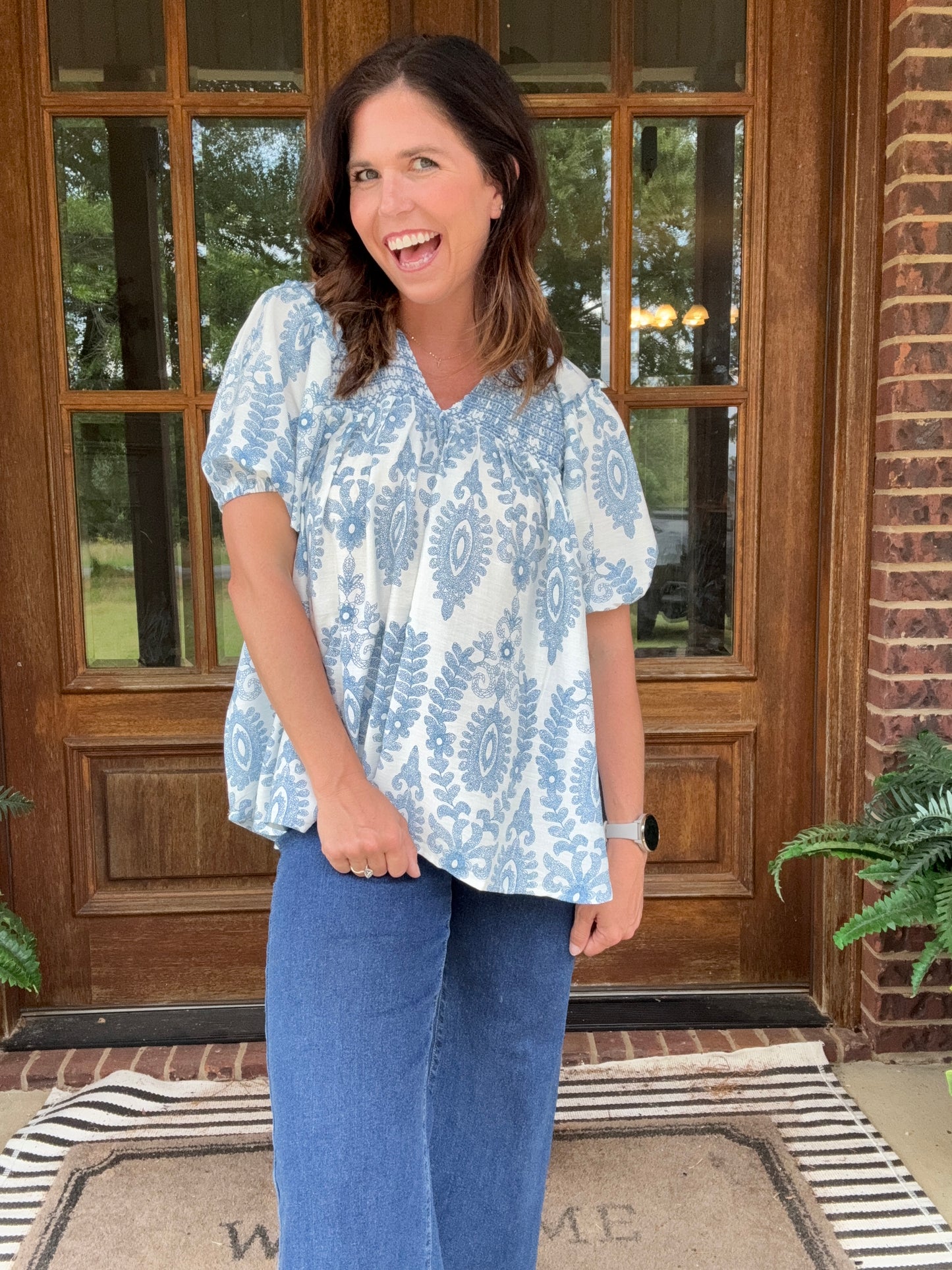 The Coastal Bloom Top