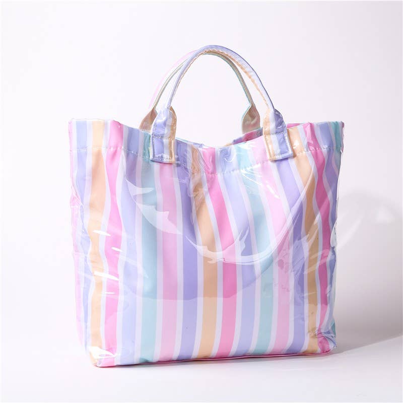 Large Vinyl Tote Bag