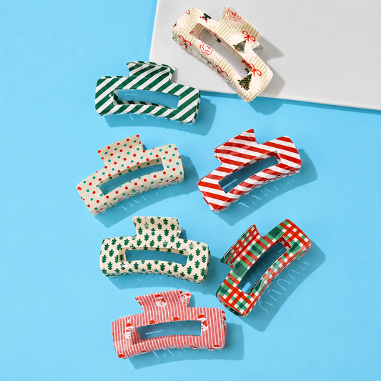 Holiday Claw Clips