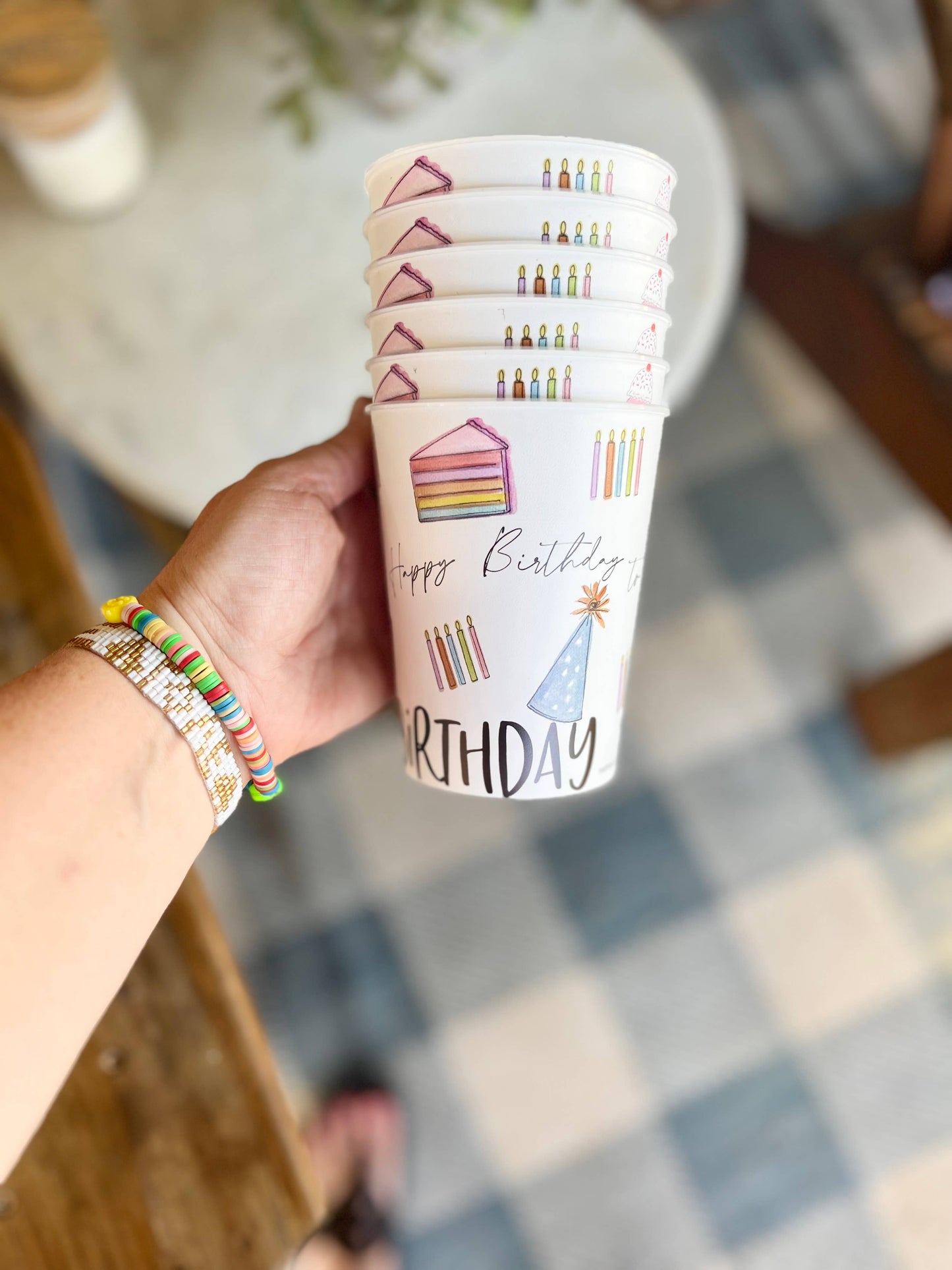 Birthday Reusable Party Cups great gifts as well