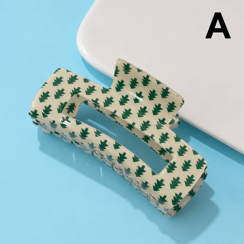 Holiday Claw Clips