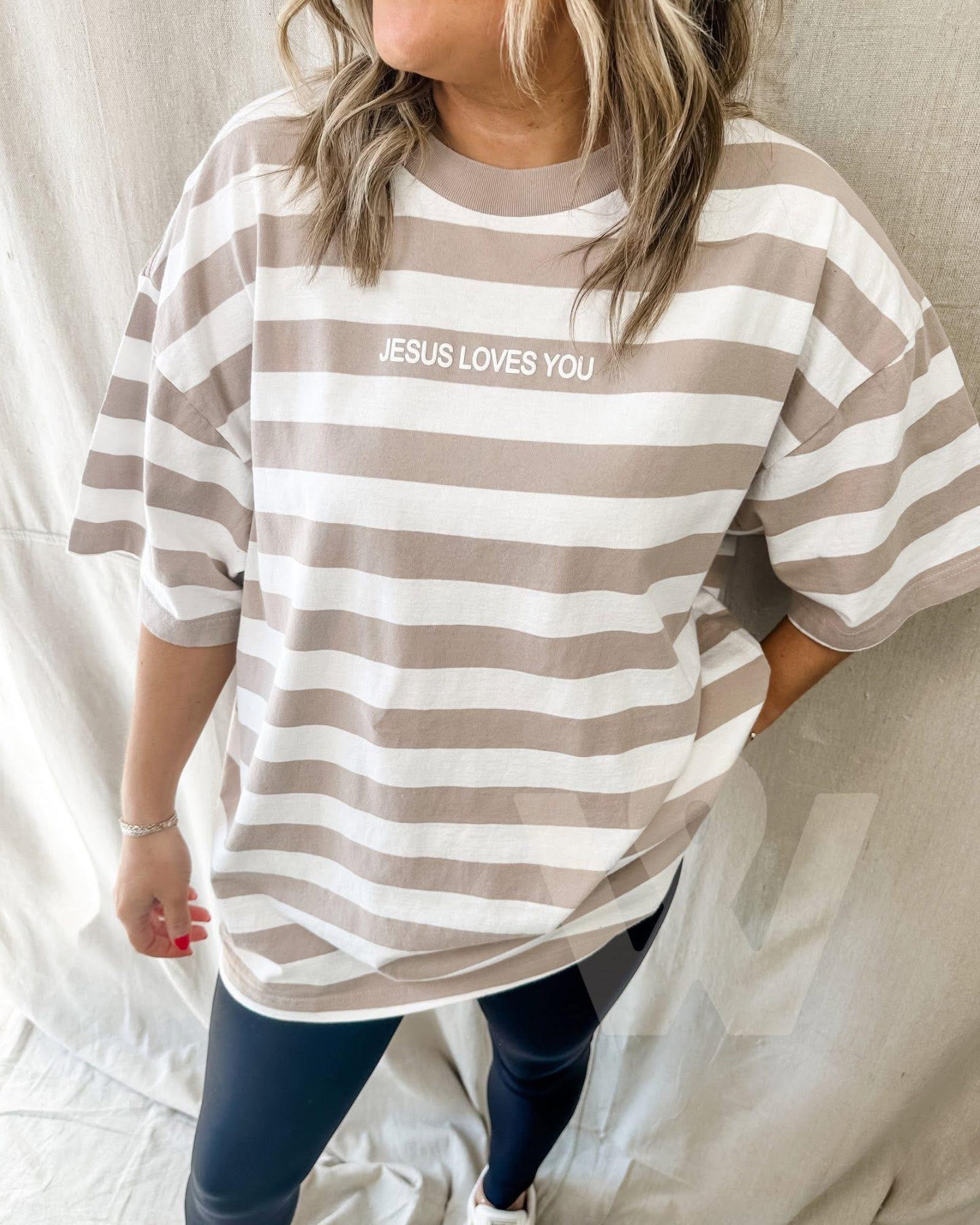 Jesus Loves You Oversized Tee