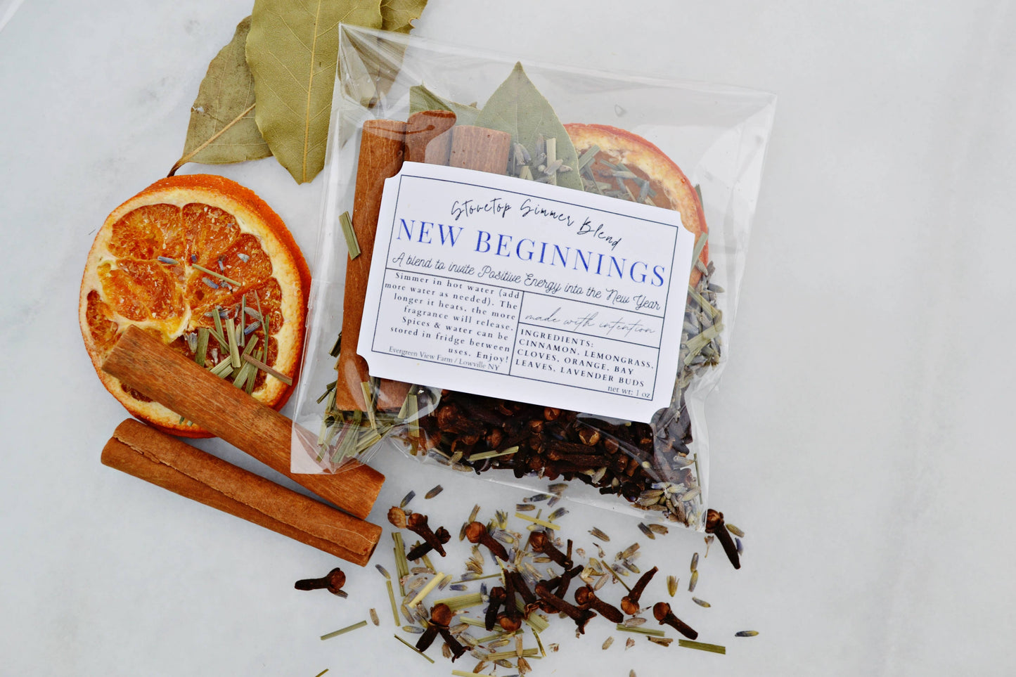 Simmer Pot Kit Stovetop Blend: New Beginning