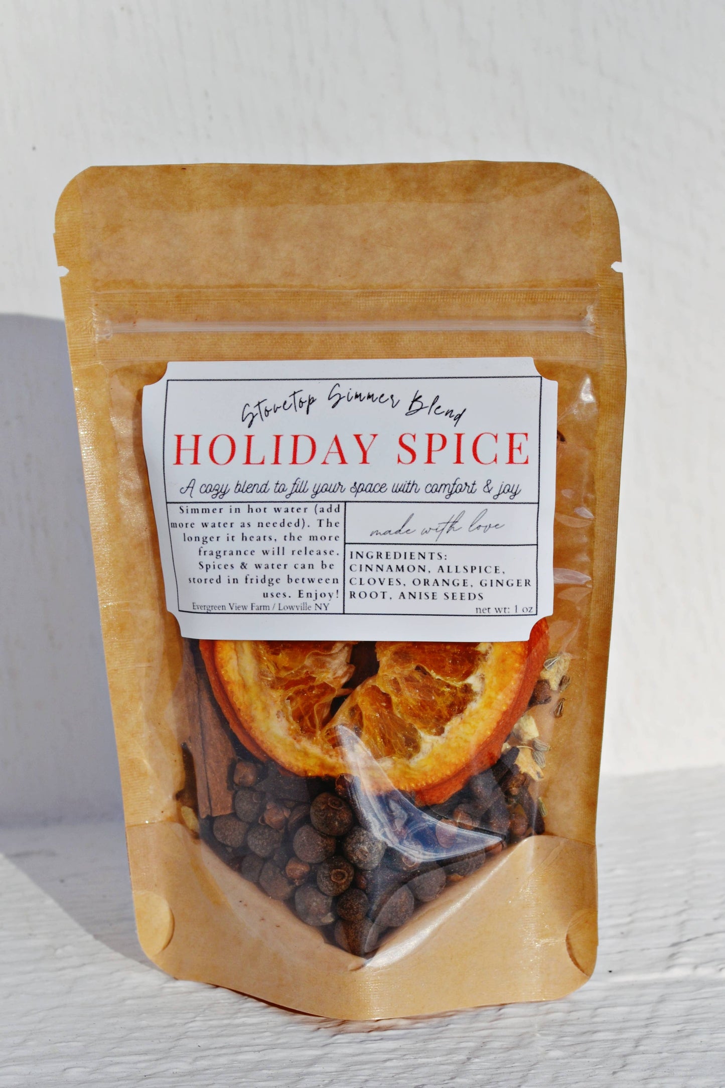 Simmer Stovetop Potpourri Holiday Spice Fall Christmas Blend