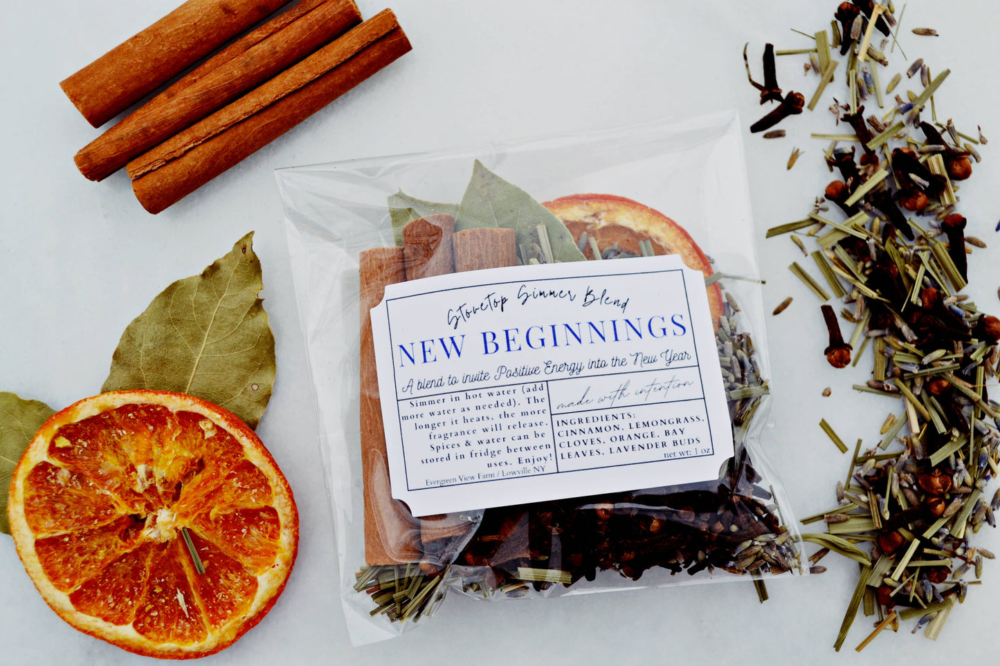 Simmer Pot Kit Stovetop Blend: New Beginning