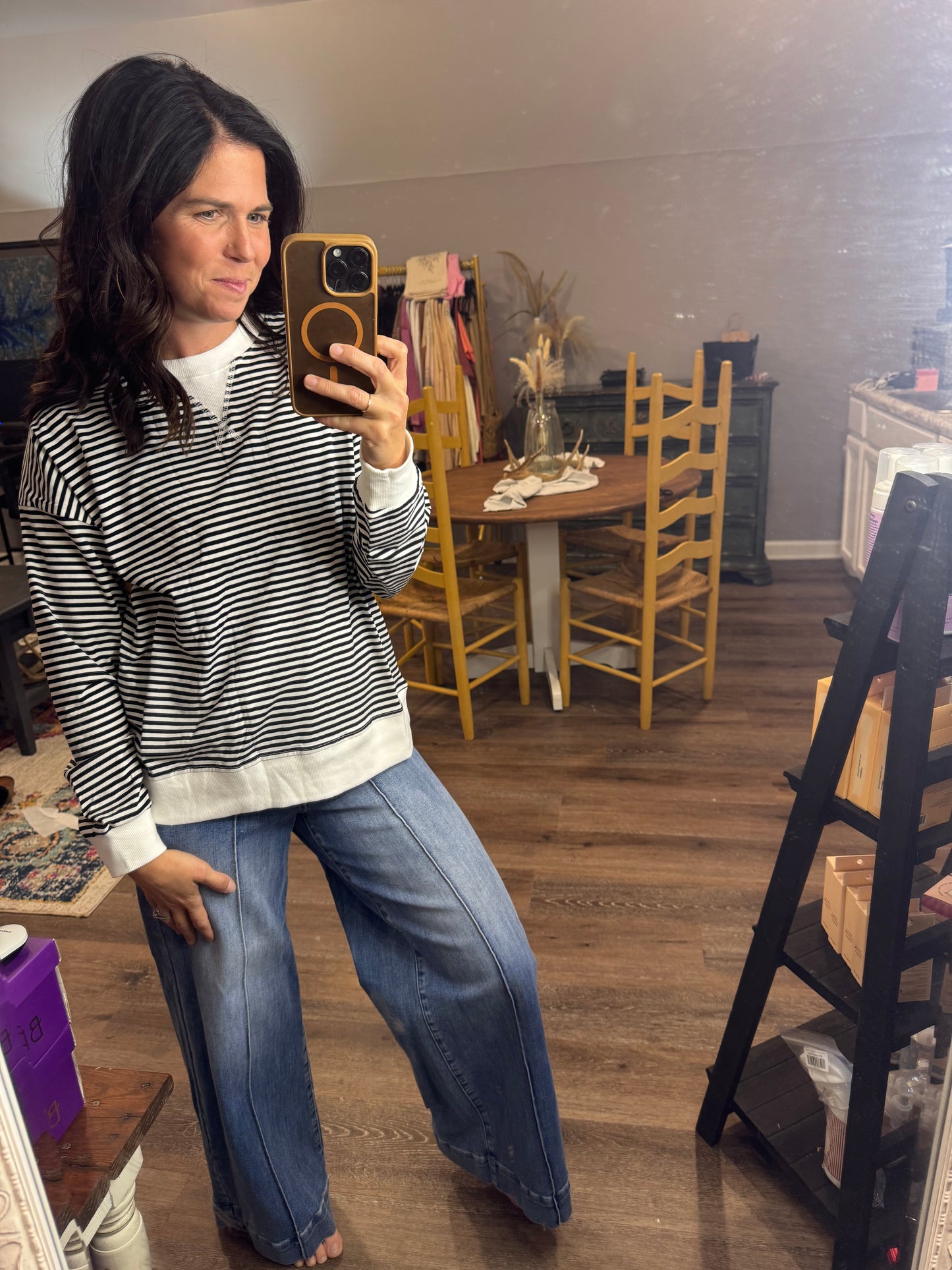 Day Dreaming Striped Long Sleeve