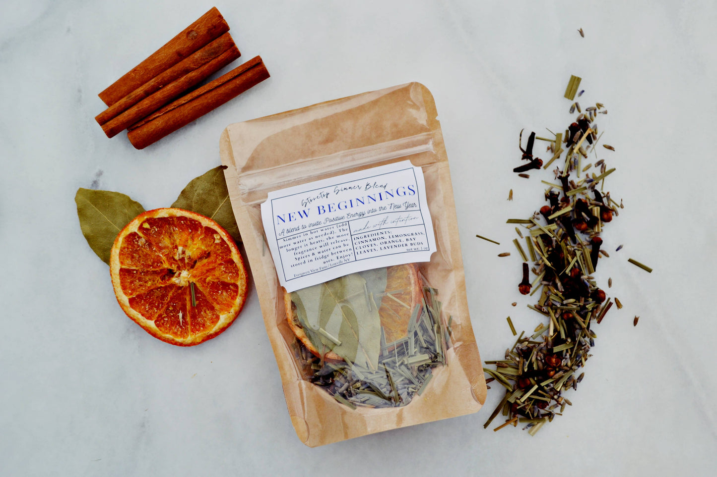 Simmer Pot Kit Stovetop Blend: New Beginning