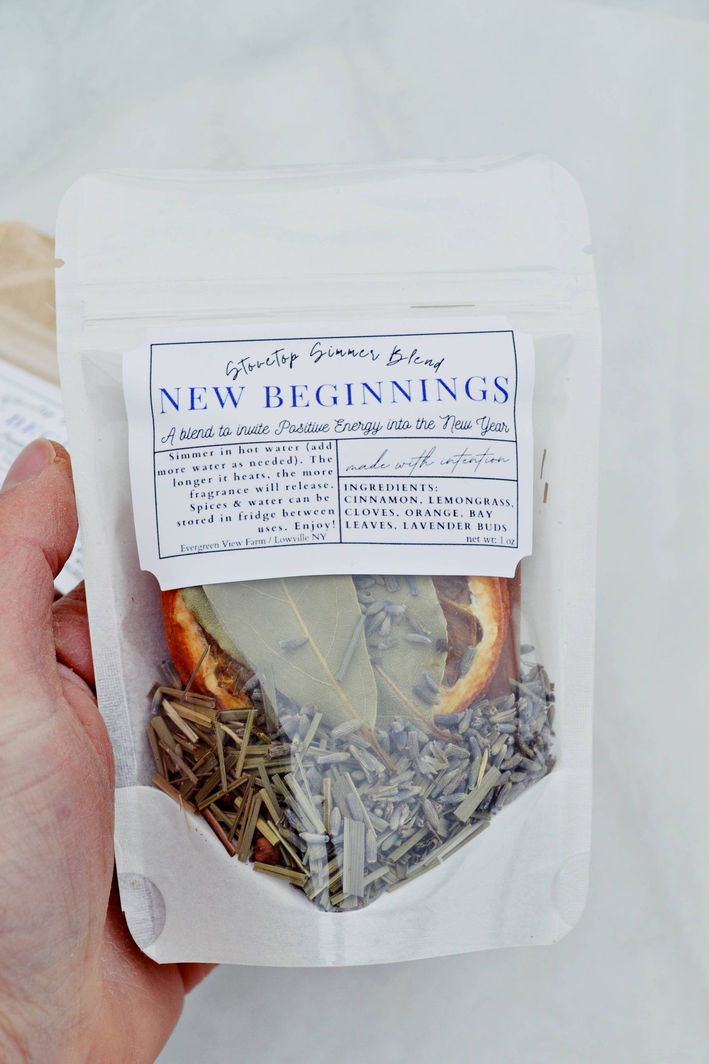 Simmer Pot Kit Stovetop Blend: New Beginning