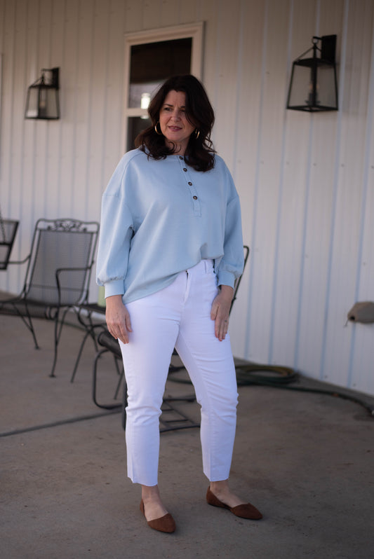 The Soft Structure Henley Top