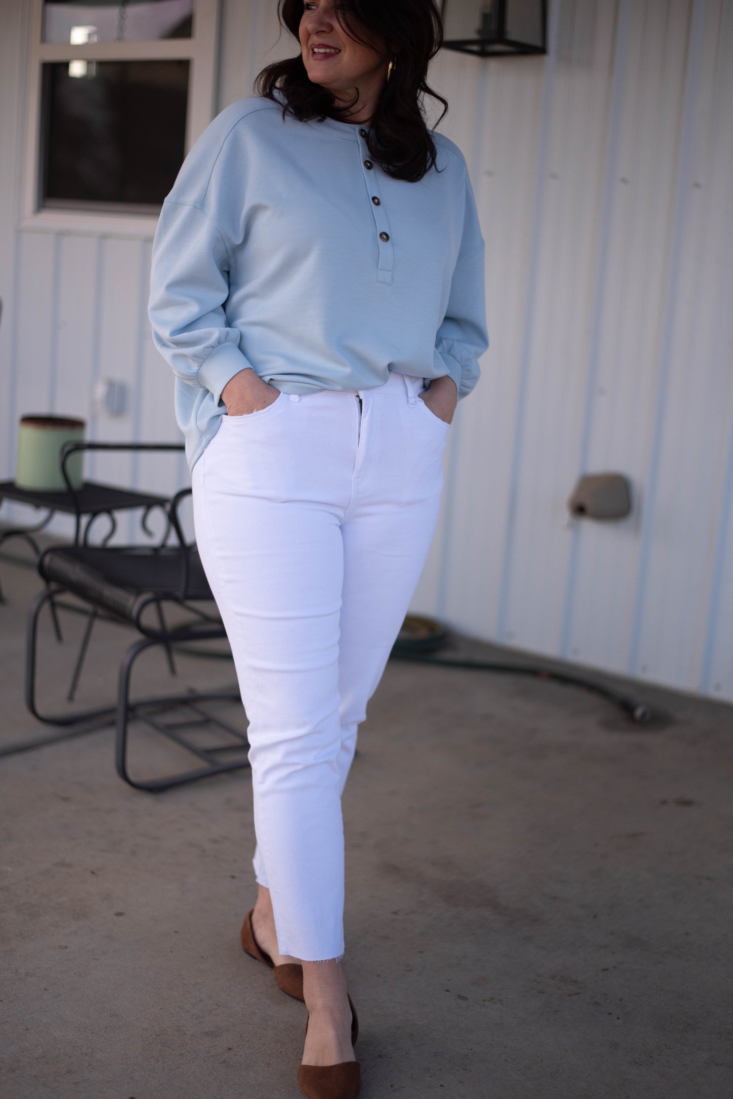 The Grounded Straight Jean