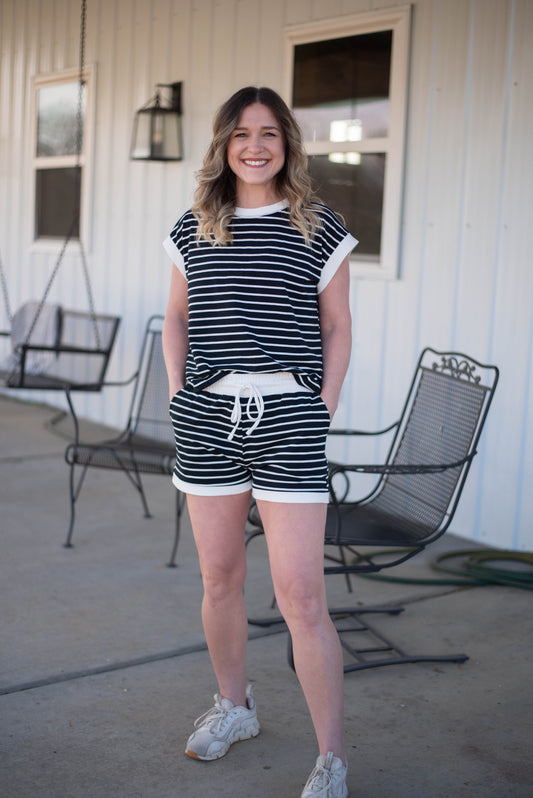 The Easy Stripe Lounge Set