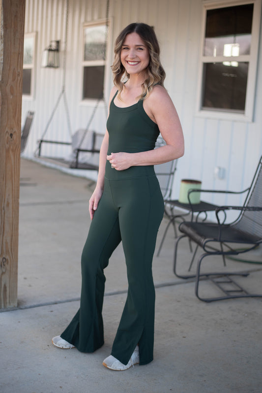 The Core Rib Cropped Tank