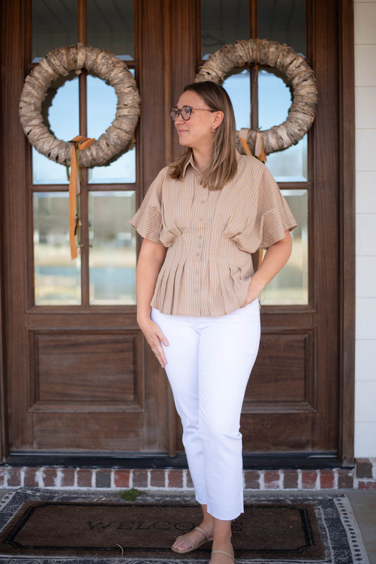 The Refined Pleat Shirt