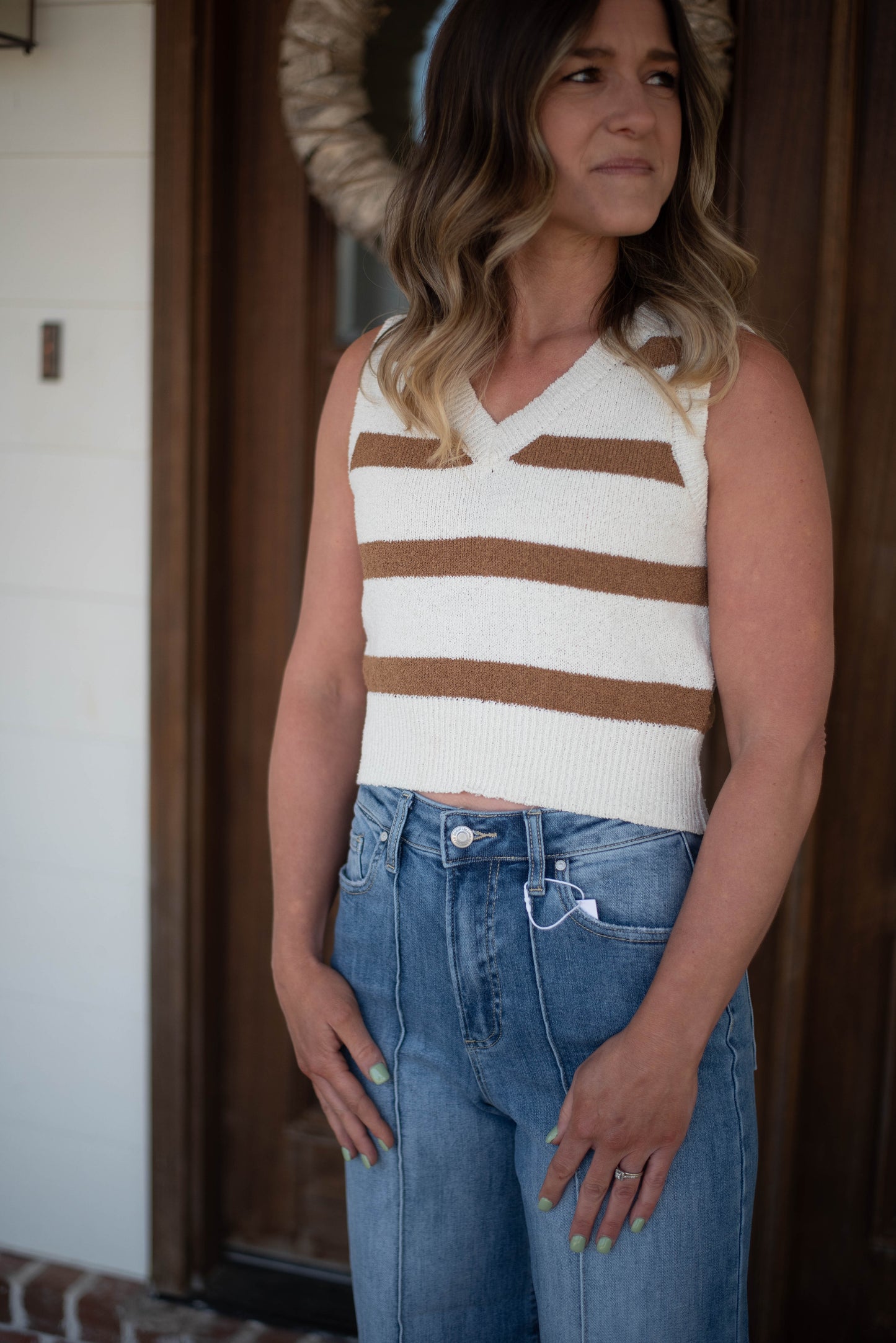 The Easy Striped Sweater