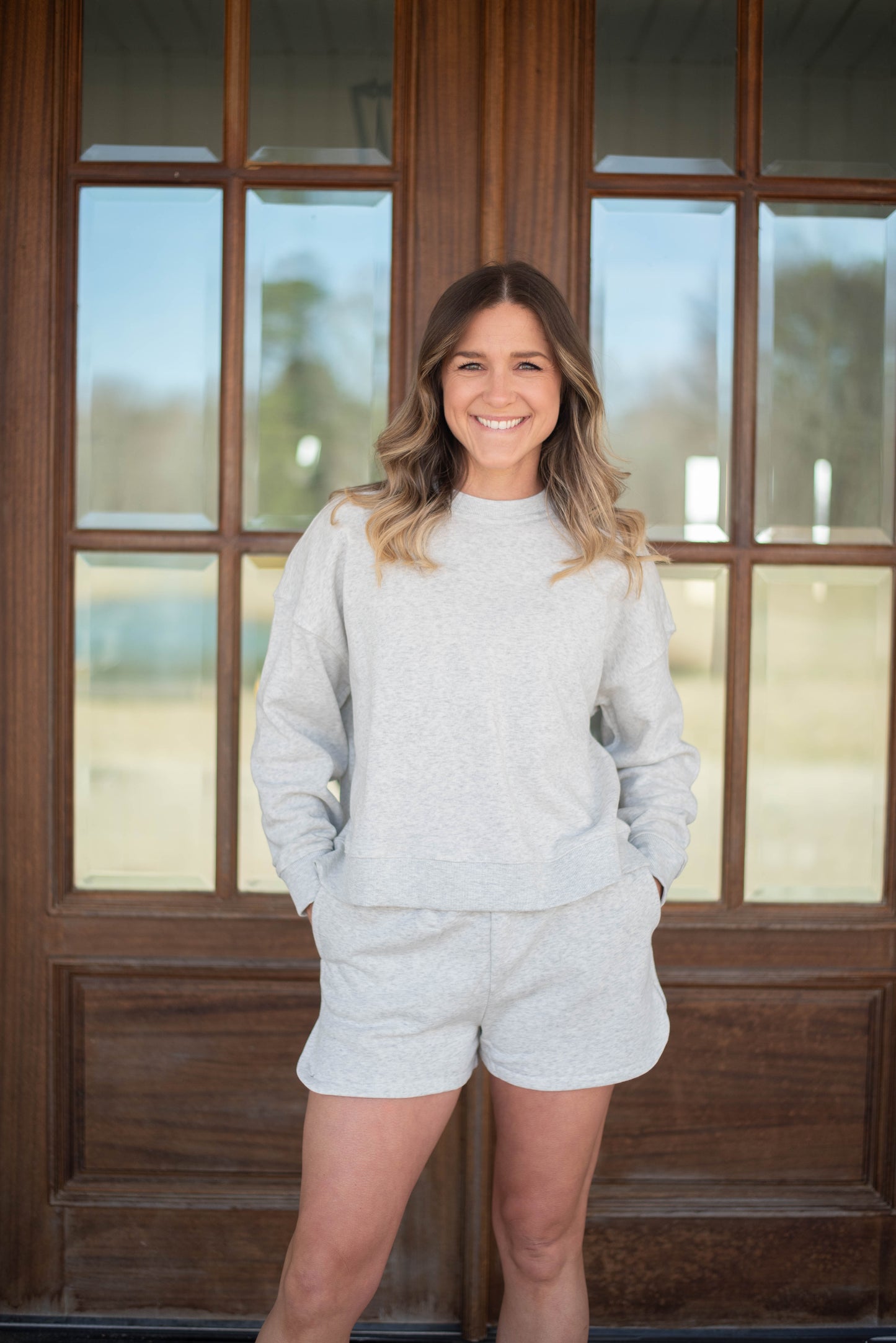 Lived in Fleece Shorts Set
