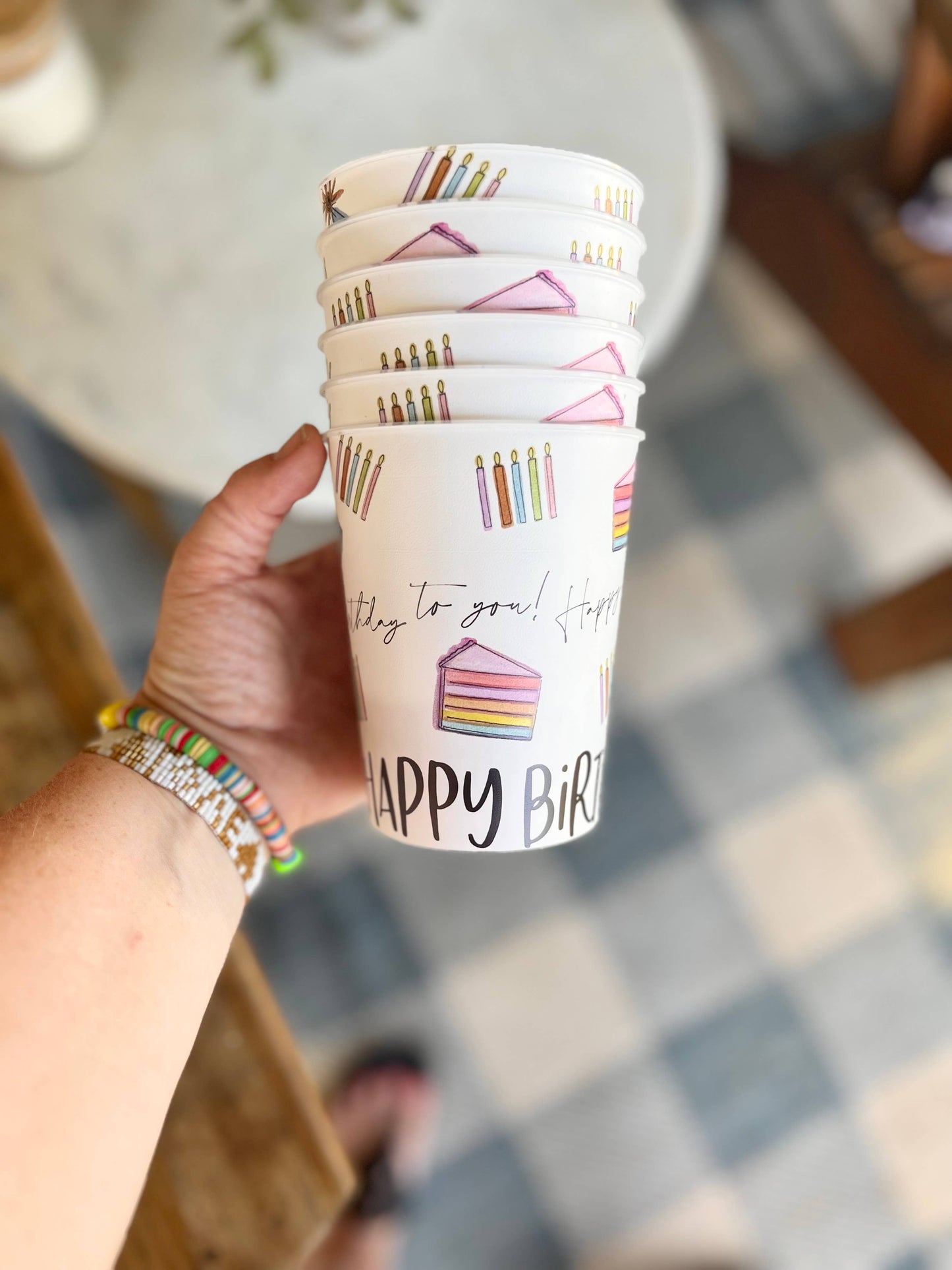 Birthday Reusable Party Cups great gifts as well