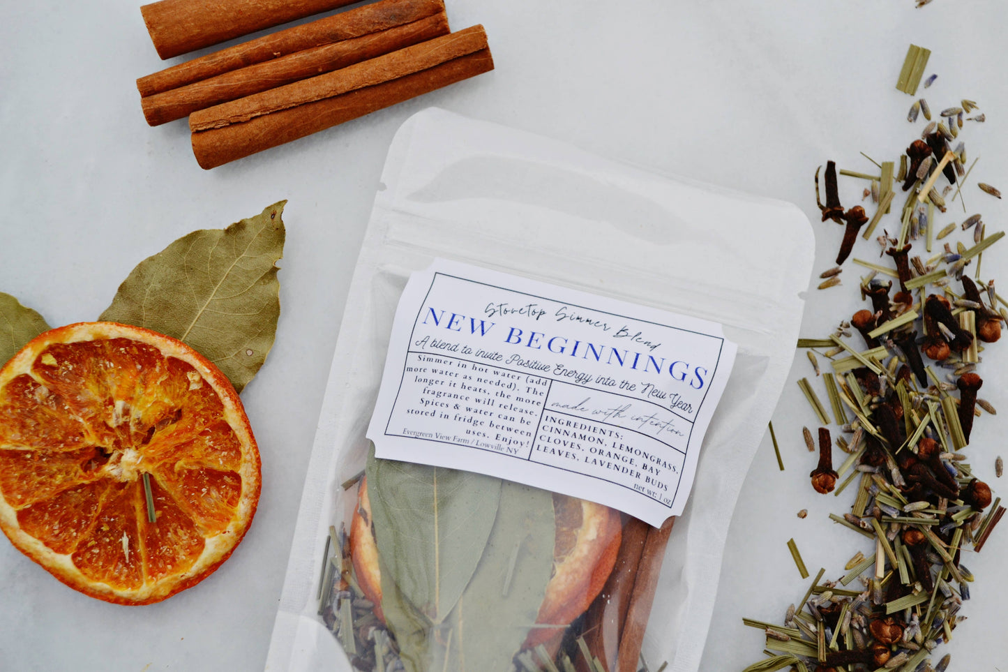 Simmer Pot Kit Stovetop Blend: New Beginning
