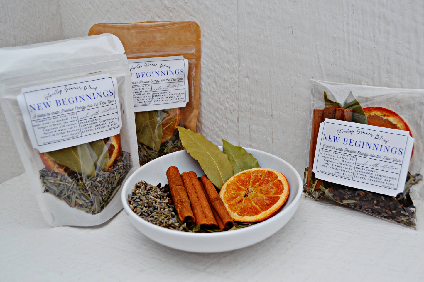 Simmer Pot Kit Stovetop Blend: New Beginning