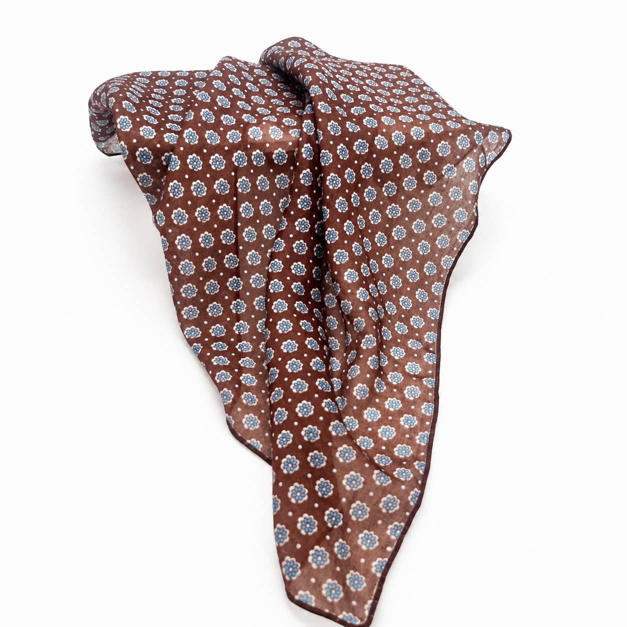 Vintage-Inspired Printed Bandana Scarf