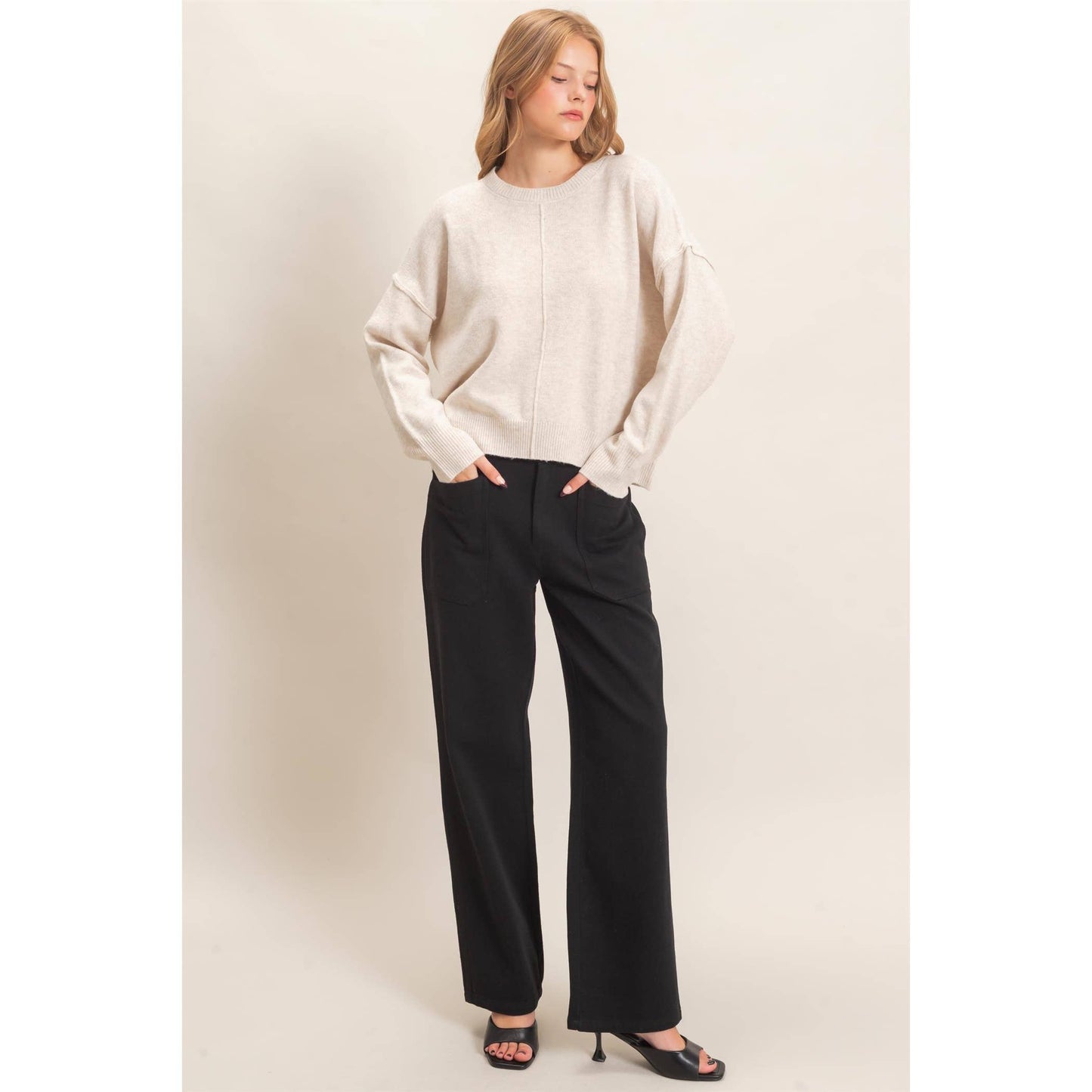 Easy Day Crew Neck Sweater